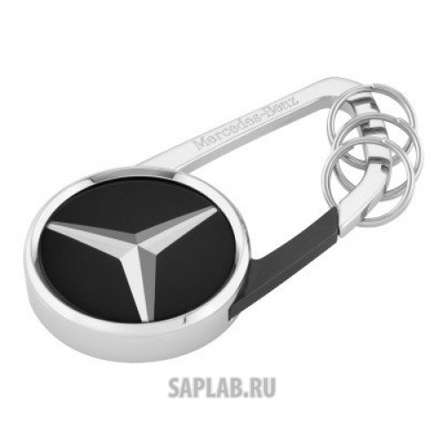 Купить запчасть MERCEDES - B66956711 Брелок Mercedes-Benz Key Ring Cape Town, Black/Silver