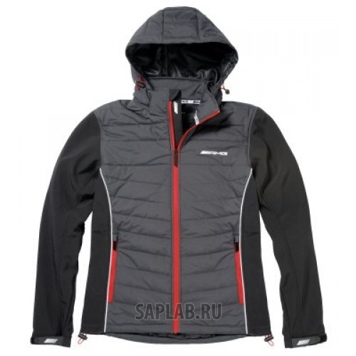 Купить запчасть MERCEDES - B66957497 Мужская куртка Mercedes AMG Men’s Functional Jacket, Selenite Grey / Black, артикул B66957497