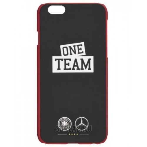 Купить запчасть MERCEDES - B66958202 Пластиковый чехол для iPhone 6/6S Mercedes-Benz Cover for iPhone® 6/6s, ONE TEAM, Black, артикул B66958202