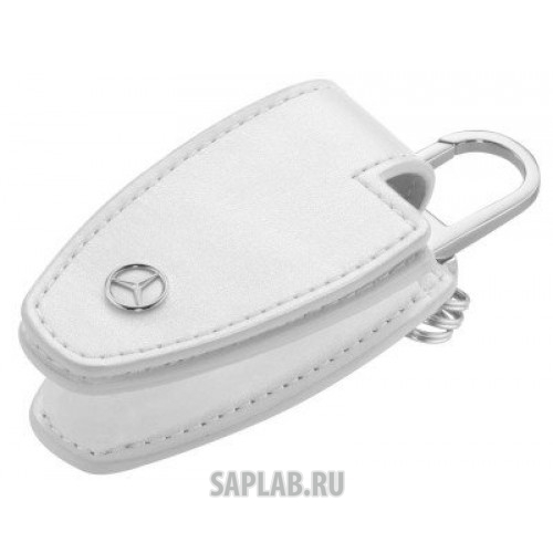 Купить запчасть MERCEDES - B66958405 Кожаный футляр для ключей Mercedes-Benz Key Wallet Gen.5, White