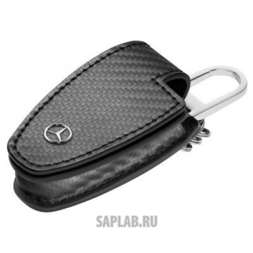 Купить запчасть MERCEDES - B66958407 Кожаный футляр для ключей Mercedes-Benz Key Wallet Gen.5, Carbon