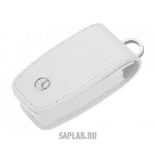 Купить запчасть MERCEDES - B66958409 Кожаный футляр для ключей Mercedes-Benz Key Wallet, Gen. 6, White, артикул B66958409