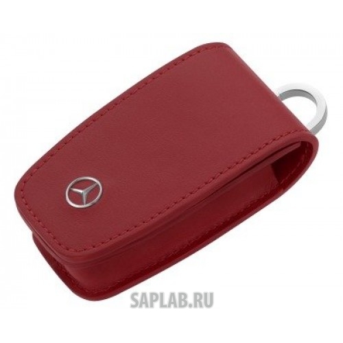 Купить запчасть MERCEDES - B66958410 Кожаный футляр для ключей Mercedes-Benz Key Wallet, Gen. 6, Red, артикул B66958410