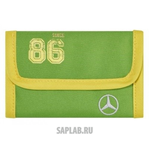 Купить запчасть MERCEDES - B66958430 Детский кошелек Mercedes-Benz Wallet, Kids, Spring Lemon