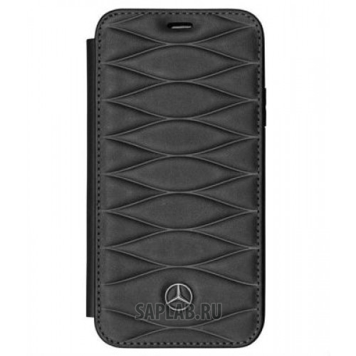 Купить запчасть MERCEDES - B66958598 Кожаный чехол-книжка для iPhone® X Mercedes Cover for iPhone® X, Booktype, Black