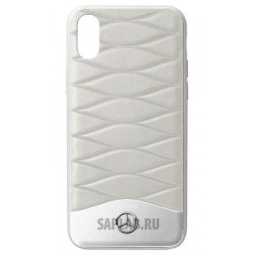 Купить запчасть MERCEDES - B66958601 Кожаный чехол для iPhone® X Mercedes Cover for iPhone® X, Grey