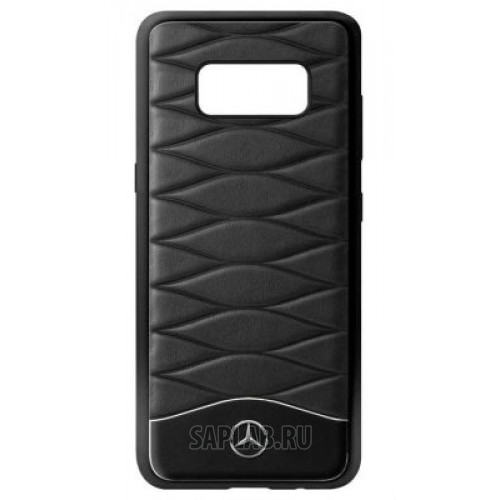 Купить запчасть MERCEDES - B66958603 Кожаный чехол Mercedes для Samsung Galaxy S8, Black