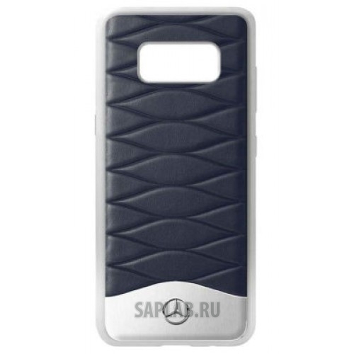 Купить запчасть MERCEDES - B66958604 Кожаный чехол Mercedes для Samsung Galaxy S8, Blue