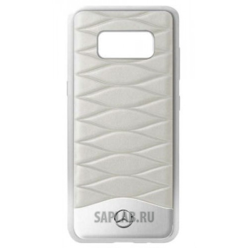 Купить запчасть MERCEDES - B66958605 Кожаный чехол Mercedes для Samsung Galaxy S8, Grey