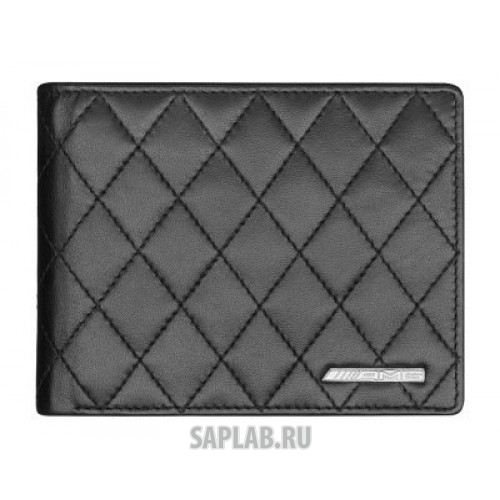 Купить запчасть MERCEDES - B66959992 Мужской кожаный кошелек Mercedes-Benz Men’s wallet, AMG, Black, артикул B66959992