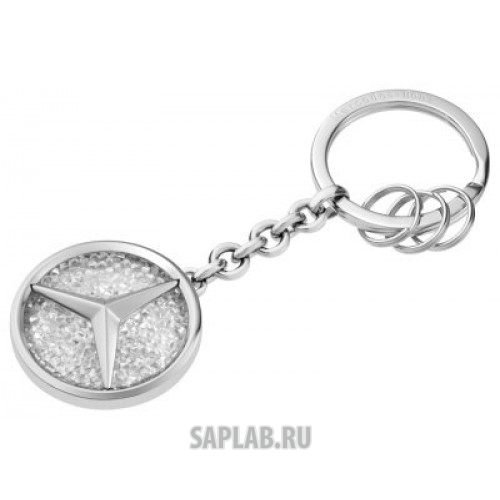 Купить запчасть MERCEDES - B66959998 Брелок Mercedes-Benz Key Ring, Saint-Tropez, Silver / White, артикул B66959998