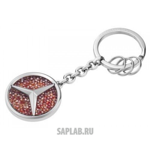 Купить запчасть MERCEDES - B66959999 Брелок для ключей Mercedes-Benz Key ring, Saint-Tropez, Red, артикул B66959999