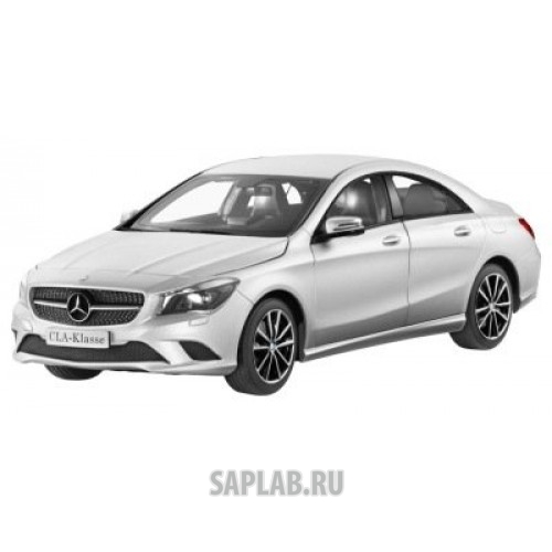 Купить запчасть MERCEDES - B66960130 Модель Mercedes-Benz CLA-Class Designo Polar Silver Magno, 1:18 Scale, артикул B66960130