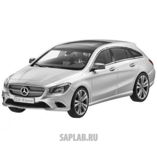 Купить запчасть MERCEDES - B66960348 Модель Mercedes-Benz CLA-Klasse, Shooting Brake, Polar Silver, Scale 1:43