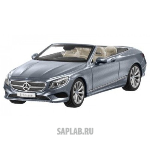 Купить запчасть MERCEDES - B66960352 Модель Mercedes-Benz S-Klasse, Cabriolet, Scale 1:43, Selenite Gray Metallic, артикул B66960352