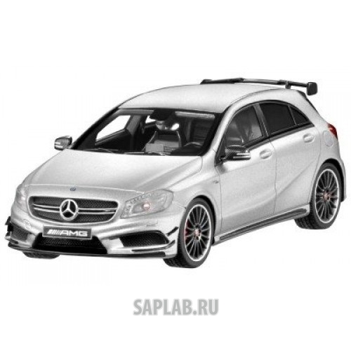 Купить запчасть MERCEDES - B66960364 Модель Mercedes-Benz A 45 AMG 4Matic (W176), Scale 1:43, Iridium Silver, Limited Edition