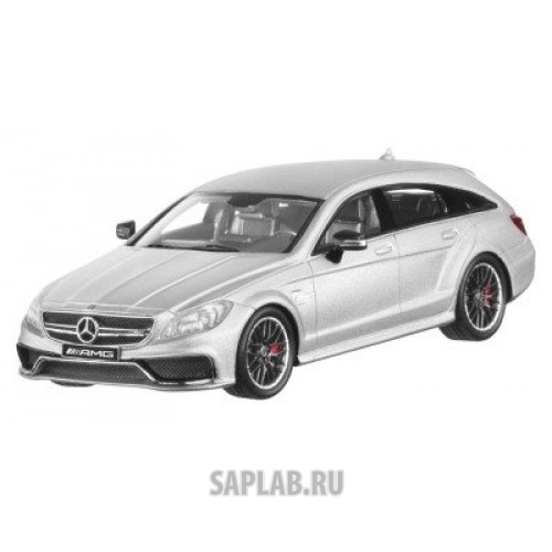 Купить запчасть MERCEDES - B66960366 Модель Mercedes-Benz CLS 63 AMG 4Matic Shooting Brake (X218), Scale 1:43 Iridium Silver, Limited Edition