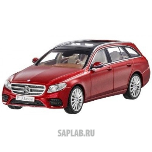 Купить запчасть MERCEDES - B66960382 Модель Mercedes-Benz E-Class Estate, AMG Line, Designo Hyacinth Red Metallic, Scale 1:43, артикул B66960382