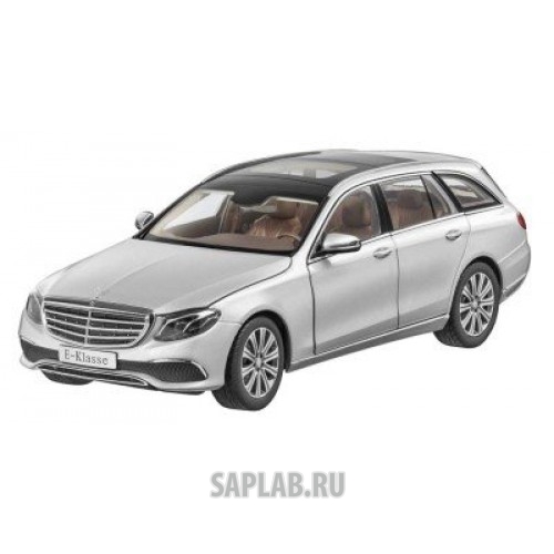 Купить запчасть MERCEDES - B66960384 Модель Mercedes-Benz E-Class, Estate, Exclusive, Iridium Silver, 1:18 Scale