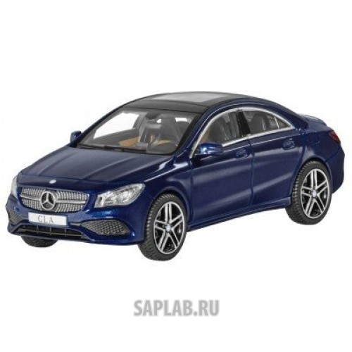 Купить запчасть MERCEDES - B66960387 Модель Mercedes-Benz CLA, Coupé, Cavansite Blue, Scale 1:43