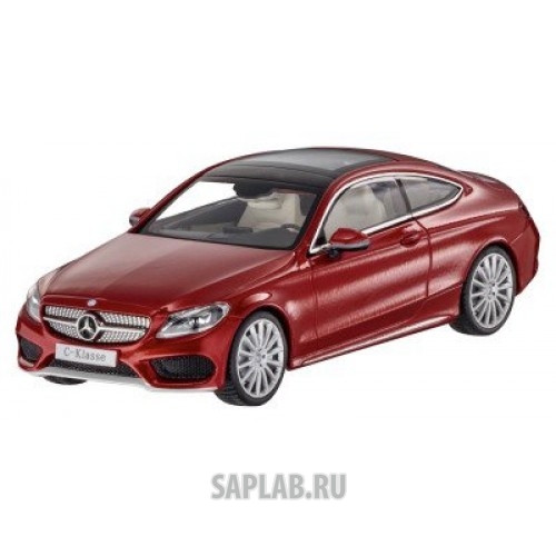 Купить запчасть MERCEDES - B66960531 Модель Mercedes-Benz C-Class Coupe (C205), Scale 1:43, Hyacinth Red, артикул B66960531