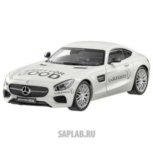 Купить запчасть MERCEDES - B66960614 Модель Mercedes-AMG GT S, Laureus, designo diamond white bright, 1:18 Scale, артикул B66960614