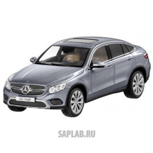 Купить запчасть MERCEDES - B66960803 Модель автомобиля Mercedes GLC Coupé, Selenite Grey, Scale 1:43, артикул B66960803