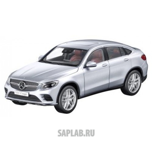 Купить запчасть MERCEDES - B66960804 Модель Mercedes-Benz GLC Coupé, Diamond Silver, 1:18 Scale, артикул B66960804