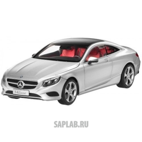 Купить запчасть MERCEDES - B66961242 Модель автомобиля Mercedes S-Klasse, Coupé 1/18 iridium silver, артикул B66961242