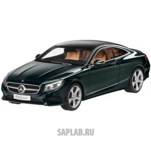 Купить запчасть MERCEDES - B66961244 Модель автомобиля Mercedes S-Klasse, Coupé 1/18, emerald green, артикул B66961244