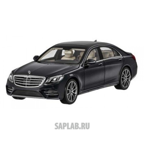 Купить запчасть MERCEDES - B66961273 Модель Mercedes-Benz S-Class (V222), Scale 1:18, Obsidian Black