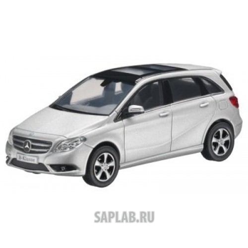 Купить запчасть MERCEDES - B66961405 Модель Mercedes-Benz B-Class Polar Silver, 1:43 Scale, артикул B66961405