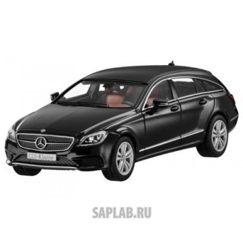 Купить запчасть MERCEDES - B66961938 Модель Mercedes-Benz CLS-Class Shooting Brake, Obsidian Black Metallic, 1:43 Scale, артикул B66961938