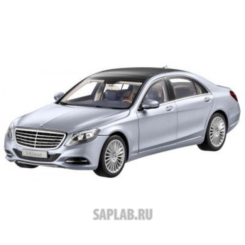 Купить запчасть MERCEDES - B66962299 Модель Mercedes-Benz S-Class, Saloon, Diamond Silver Metallic, 1:18 Scale, артикул B66962299