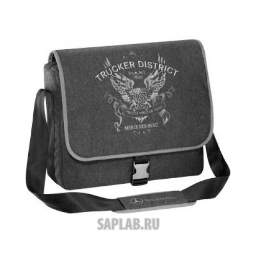 Купить запчасть MERCEDES - B67870445 Сумка Mercedes-Benz Shoulder bag, Trucker District, Grey, артикул B67870445