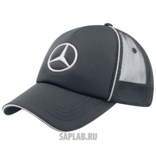 Купить запчасть MERCEDES - B67870975 Бейсболка Mercedes-Benz Unisex Cap Trucker Style, Grey, 2016