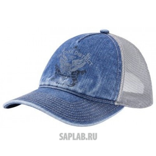 Купить запчасть MERCEDES - B67870985 Мужская бейсболка Mercedes Trucker Disctrict Men’s Cap, Jeans Blue, артикул B67870985