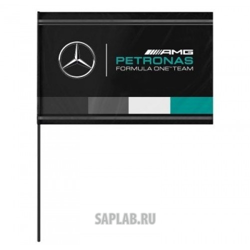 Купить запчасть MERCEDES - B67997323 Флаг команды Mercedes-Benz AMG PETRONAS F1 Team Flag, MAMGP, артикул B67997323