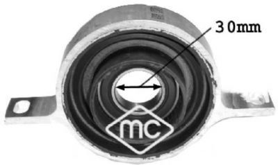 Купить запчасть Metalcaucho - 05822 Муфта карданного вала BMW E81/E87/E88/E90/E91/E92/E93 2.0-3.0/D/XI 05- (C ПОДШИПНИКОМ) (D ВНУТР.=30MM)
