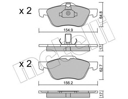 Купить запчасть METELLI - 2204890 