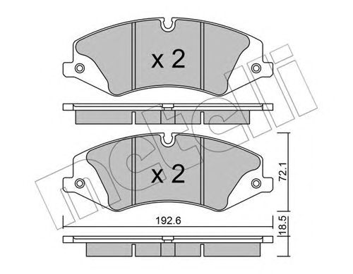 Купить запчасть METELLI - 2208360 