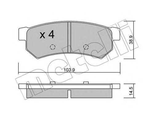 Купить запчасть METELLI - 2208460 