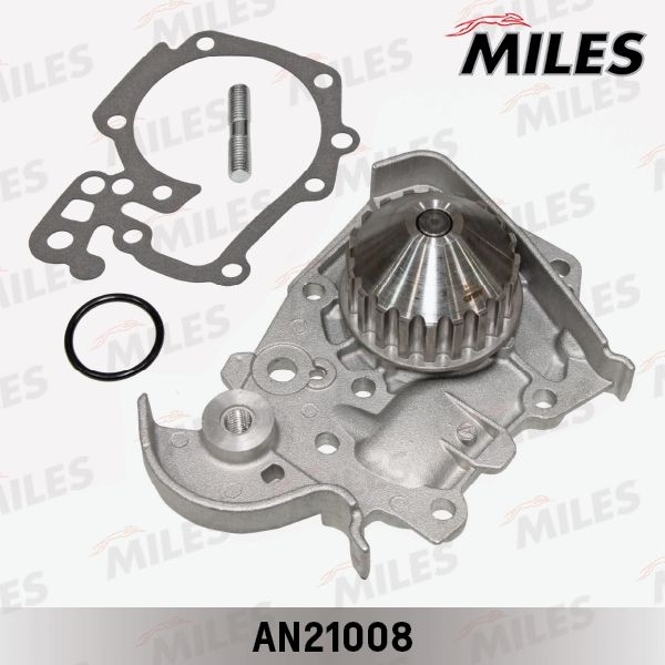 Купить запчасть MILES - AN21008 Насос водяной RENAULT LOGAN/CLIO/KANGOO/MEGANE 1.4/1.6 8v/1.6 16v 08.08- (DOLZ R135) AN21008