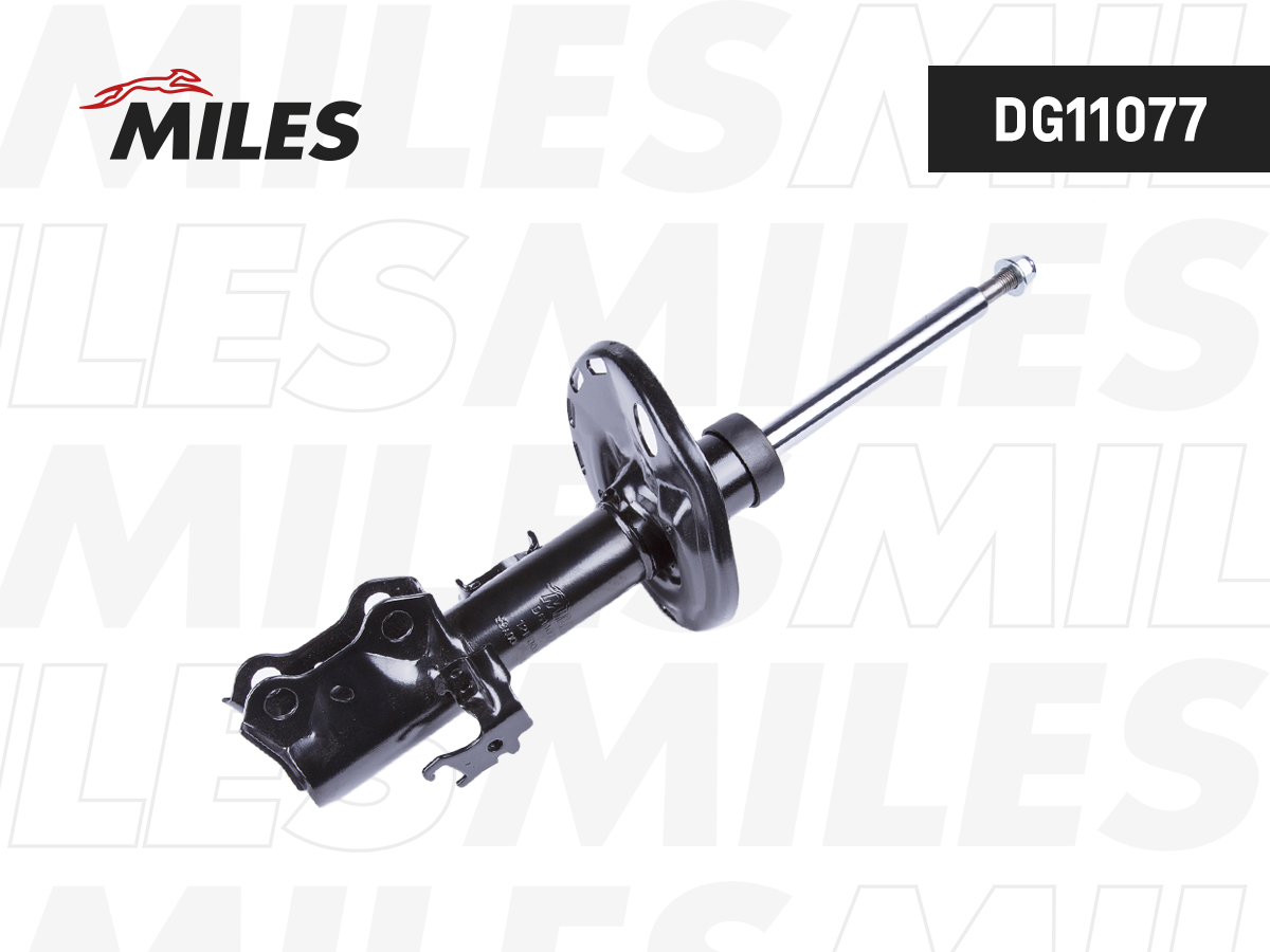 Купить запчасть MILES - DG11077 Амортизатор передний левый (TOYOTA COROLLA/AURIS 06-) (KYB 339701) DG11077
