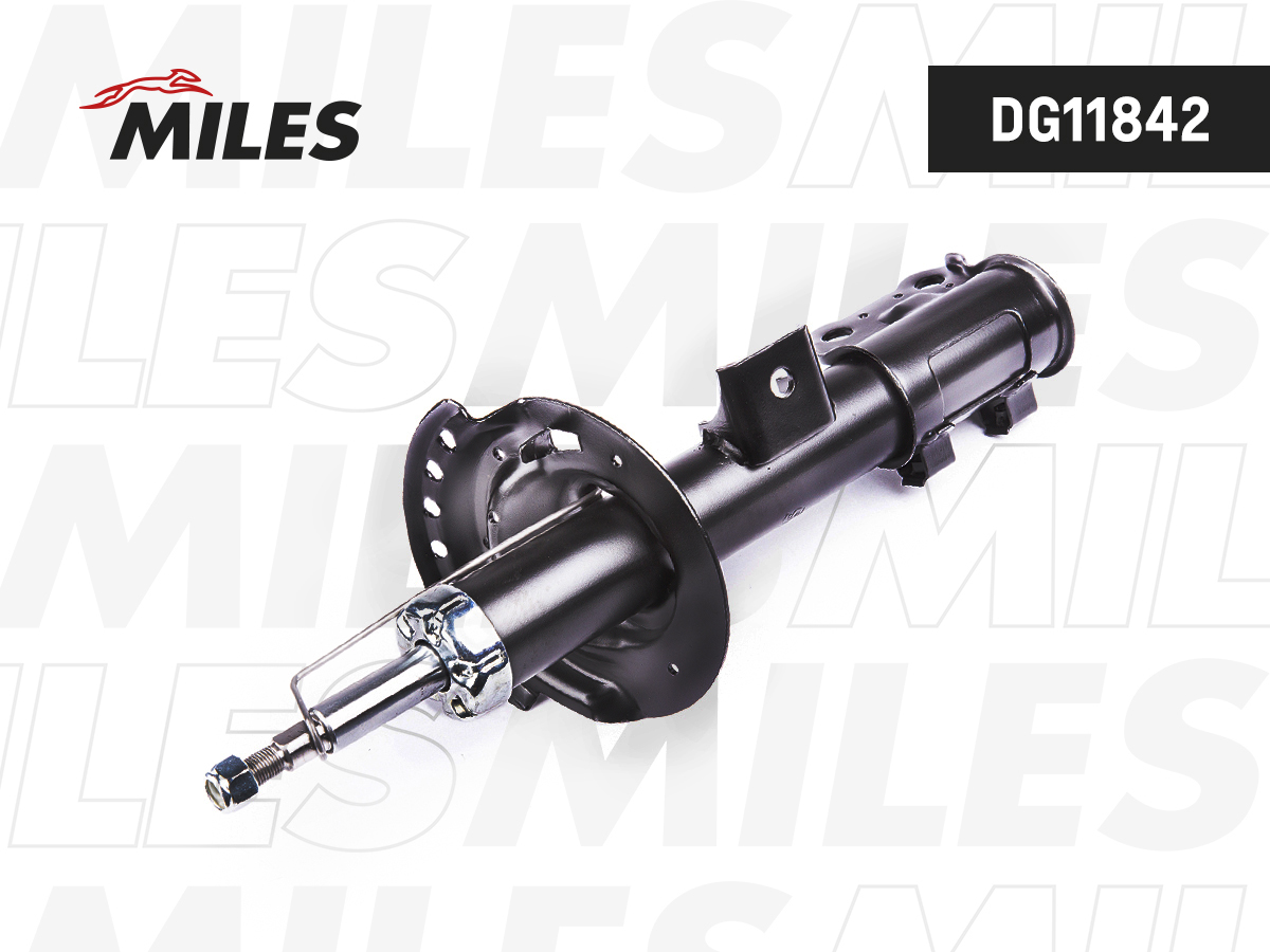 Купить запчасть MILES - DG11842 Амортизатор передний левый HYUNDAI ELANTRA 11- (KYB 3330049) DG11842
