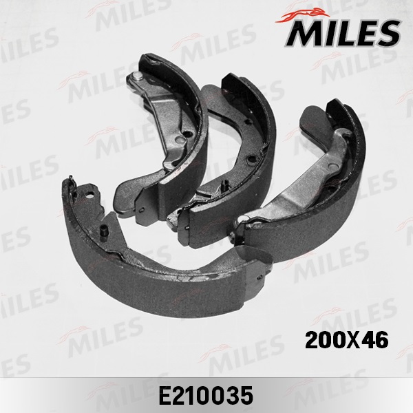 Купить запчасть MILES - E210035 Колодки барабанные CHEVROLET LACETTI (J200), LANOS, DAEWOO NEXIA (TRW GS8543) E210035
