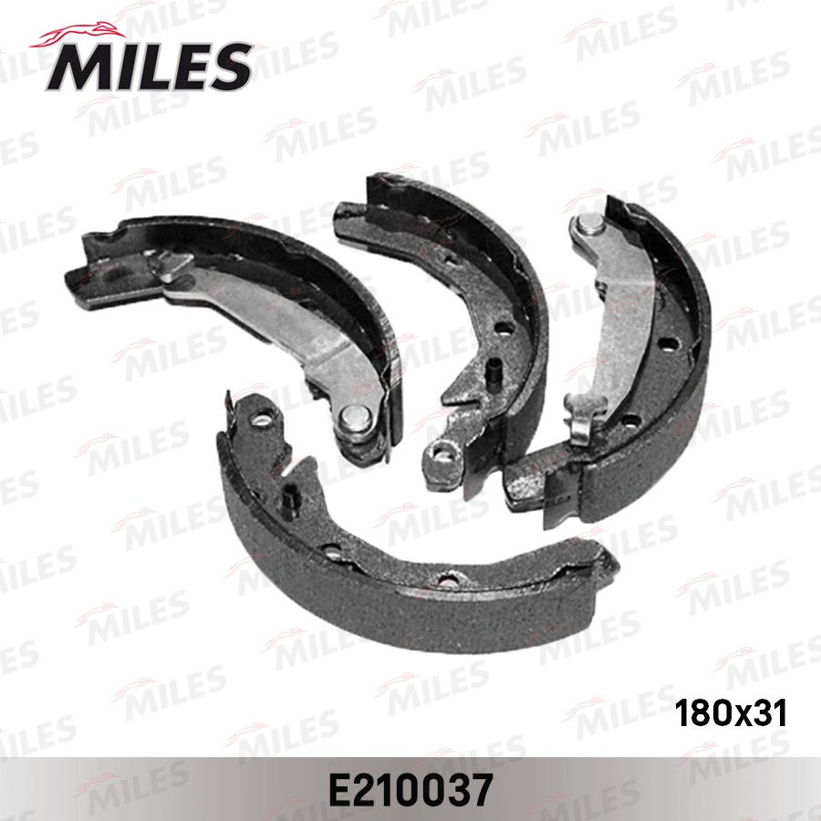 Купить запчасть MILES - E210037 Колодки барабанные DAEWOO MATIZ, CHEVROLET SPARK (TRW GS8645) E210037
