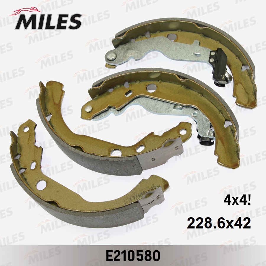 Купить запчасть MILES - E210580 Колодки тормозные барабанные RENAULT DUSTER 4x4(228x42) / ARKANA E210580