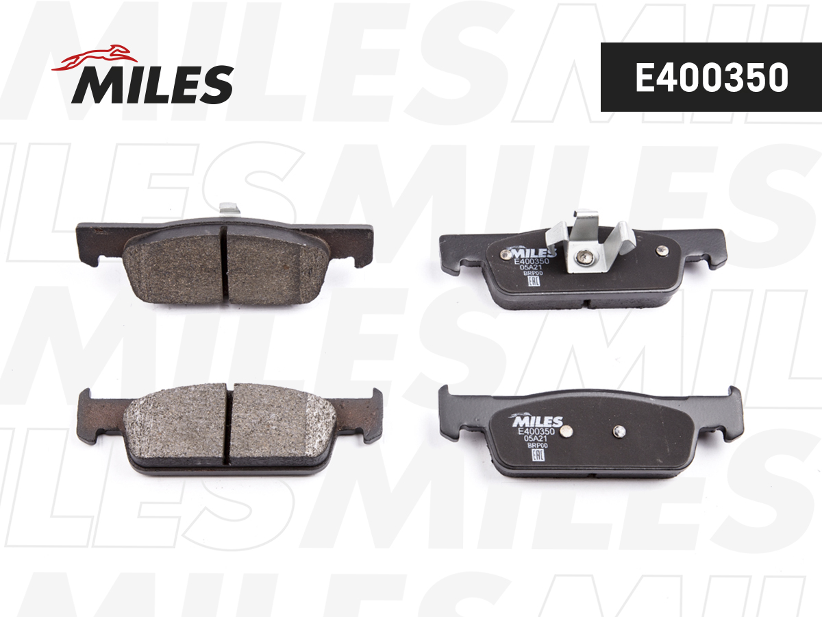 Купить запчасть MILES - E400350 Колодки тормозные передние (без датчика) (Смесь Low-Metallic) (LADA X-Ray / RENAULT LOGAN II/ SANDERO/STEPWAY II 1.2, 1.5dCi) (TRW GDB2016) E400350