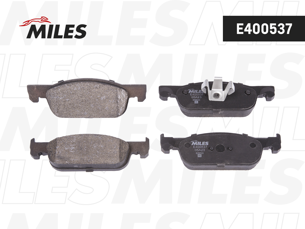Купить запчасть MILES - E400537 Колодки тормозные передние (Смесь Low-Metallic) LADA X-RAY (TRW GDB2157) E400537
